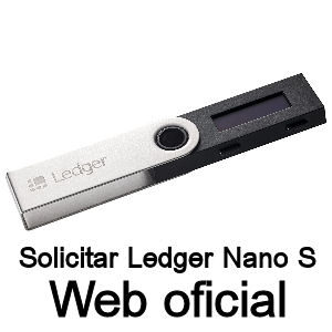 Hardware wallet Ledger desde la web oficial, monedero físico Ledger Nano S para guardar criptomonedas